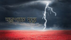 সাতক্ষীরার শ্যামনগরে বজ্রপাতে নিহত ১