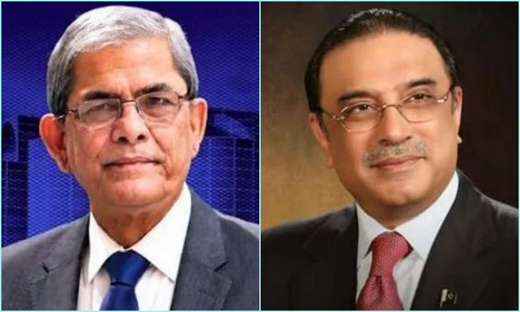 বাংলাদেশের নতুন রাষ্ট্রপতিকে পাকিস্তান সফরের আমন্ত্রণ আসিফ আলি জারদারির