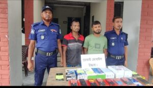 সুন্দরগঞ্জে মোবাইল দোকানে চুরি: ১৭ ফোন উদ্ধার, গ্রেফতার ২
